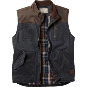 image:imageLegendary Whitetails Mens Tough as Buck Vest for Men Work Flannel Lined Hunting Outerwear Casual Western Insulated Zip UpNavy