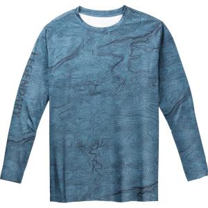 image:imageLegendary Whitetails Mens UPF 50 Uv Sun Protection Moisture Wicking Long Sleeve TShirtAegean Trail