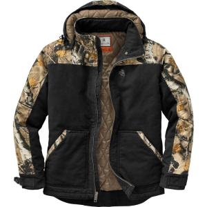 image:imageLegendary Whitetails Mens Winter Coat Quilted Canvas Workwear Jacket Water Repellent InsulatedBlack