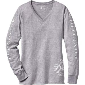 image:imageLegendary Whitetails Womens Cotton NonTypical Long Sleeve TShirtAthletic Heather