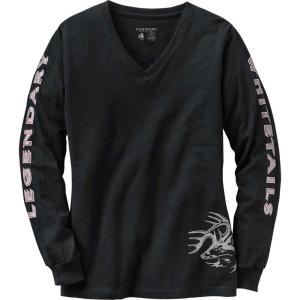 image:imageLegendary Whitetails Womens Cotton NonTypical Long Sleeve TShirtBlack