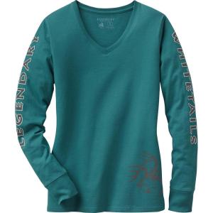 image:imageLegendary Whitetails Womens Cotton NonTypical Long Sleeve TShirtColonial Blue