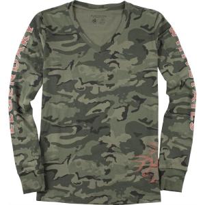 image:imageLegendary Whitetails Womens Cotton NonTypical Long Sleeve TShirtIvy Camo