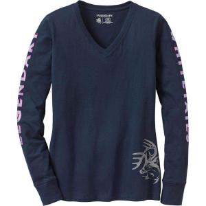 image:imageLegendary Whitetails Womens Cotton NonTypical Long Sleeve TShirtNavy