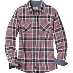 image:imageLegendary Whitetails Womens Long Sleeve Plaid Flannel Button Up Shirt 100 CottonCamellia Garden Plaid