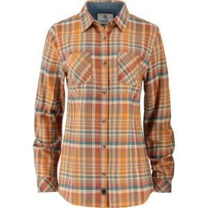 image:imageLegendary Whitetails Womens Long Sleeve Plaid Flannel Button Up Shirt 100 CottonHayride Wagon Plaid