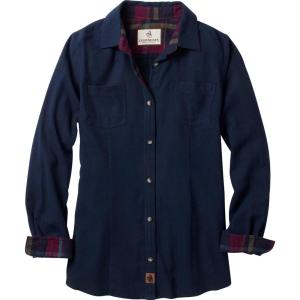 image:imageLegendary Whitetails Womens Long Sleeve Plaid Flannel Button Up Shirt 100 CottonNavy