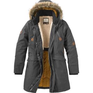 image:imageLegendary Whitetails Womens Parka with Hood Water Resistant Shell Polyfill Insulated Winter CoatDark Coal Heather