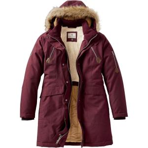 image:imageLegendary Whitetails Womens Parka with Hood Water Resistant Shell Polyfill Insulated Winter CoatRusty Maroon