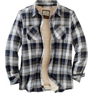 image:imageLegendary Whitetails Womens Sherpa Lined Flannel ShacketGlacier Bay Plaid