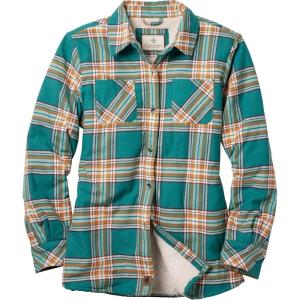 image:imageLegendary Whitetails Womens Sherpa Lined Flannel ShacketOakland Plaid