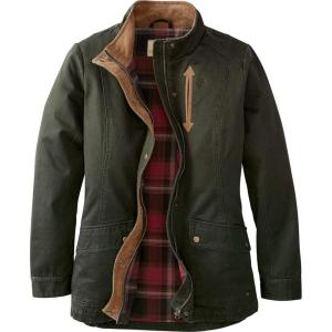 image:imageLegendary Whitetails Womens Shirt Jacket Long Sleeve Flannel LinedDark Army