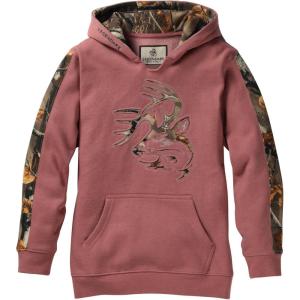 image:imageLegendary Whitetails Youth Camo Outfitter HoodieAsh Rose Heather