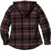image:imageLegendary Whitetails Womens Hooded Flannel Shacket Sherpa Lined Plaid Shirt JacketCherry Bliss Plaid