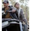 image:imageLegendary Whitetails Womens Hooded Flannel Shacket Sherpa Lined Plaid Shirt JacketSalt Lake Plaid