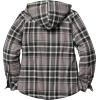 image:imageLegendary Whitetails Womens Hooded Flannel Shacket Sherpa Lined Plaid Shirt JacketSalt Lake Plaid