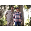 image:imageLegendary Whitetails Mens Plaid Short Sleeve Button Up Moisture Wicking Sun Protection ShirtMidsummer