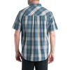 image:imageLegendary Whitetails Mens Poplin Short Sleeve Button Up 100 Cotton ShirtAzure Lake Plaid