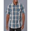 image:imageLegendary Whitetails Mens Poplin Short Sleeve Button Up 100 Cotton ShirtAzure Lake Plaid