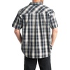 image:imageLegendary Whitetails Mens Poplin Short Sleeve Button Up 100 Cotton ShirtNavy Outback Plaid