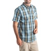 image:imageLegendary Whitetails Mens Poplin Short Sleeve Button Up 100 Cotton ShirtOcean Sand Plaid