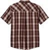 image:imageLegendary Whitetails Mens Poplin Short Sleeve Button Up 100 Cotton ShirtRed Mountain Plaid