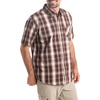 image:imageLegendary Whitetails Mens Poplin Short Sleeve Button Up 100 Cotton ShirtRed Mountain Plaid