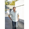 image:imageLegendary Whitetails Mens Poplin Short Sleeve Button Up 100 Cotton ShirtStarlight Plaid