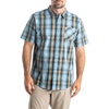 image:imageLegendary Whitetails Mens Poplin Short Sleeve Button Up 100 Cotton ShirtOcean Sand Plaid