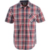 image:imageLegendary Whitetails Mens Poplin Short Sleeve Button Up 100 Cotton ShirtOld Glory Plaid