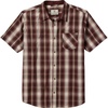 image:imageLegendary Whitetails Mens Poplin Short Sleeve Button Up 100 Cotton ShirtRed Mountain Plaid