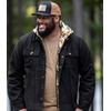 image:imageLegendary Whitetails Mens Canvas Hooded Water Resistant Heavyweight JacketBlack