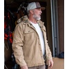 image:imageLegendary Whitetails Mens Canvas Hooded Water Resistant Heavyweight JacketKhaki