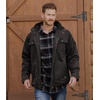 image:imageLegendary Whitetails Mens Barn Chore Coat Vintage Waxed Cotton Water Resistant Work JacketBlack