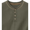 image:imageLegendary Whitetails Mens Henley Long Sleeve Casual Fit ShirtArmy Green