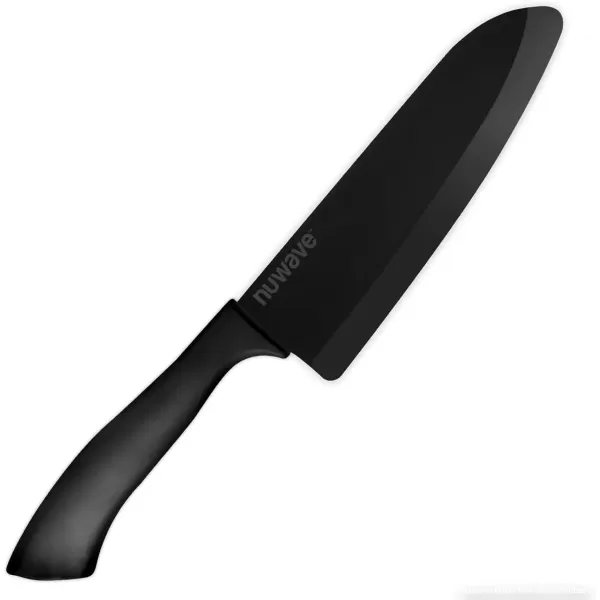 imageNuWave 8inch Black Ceramic Chefs Knife