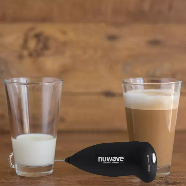 imageNuwave Electric Milk Frother Handheld Set with Stand