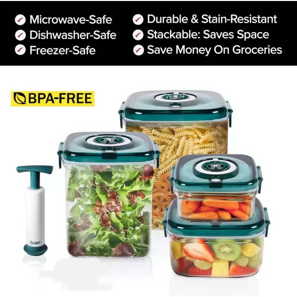 imageNuwave FlavorLockers Vacuum Storage System Complete Set