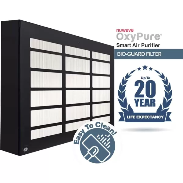 imageNuwave Oxypure Washable Filter  BioGuard for Large Room and HomeFilter