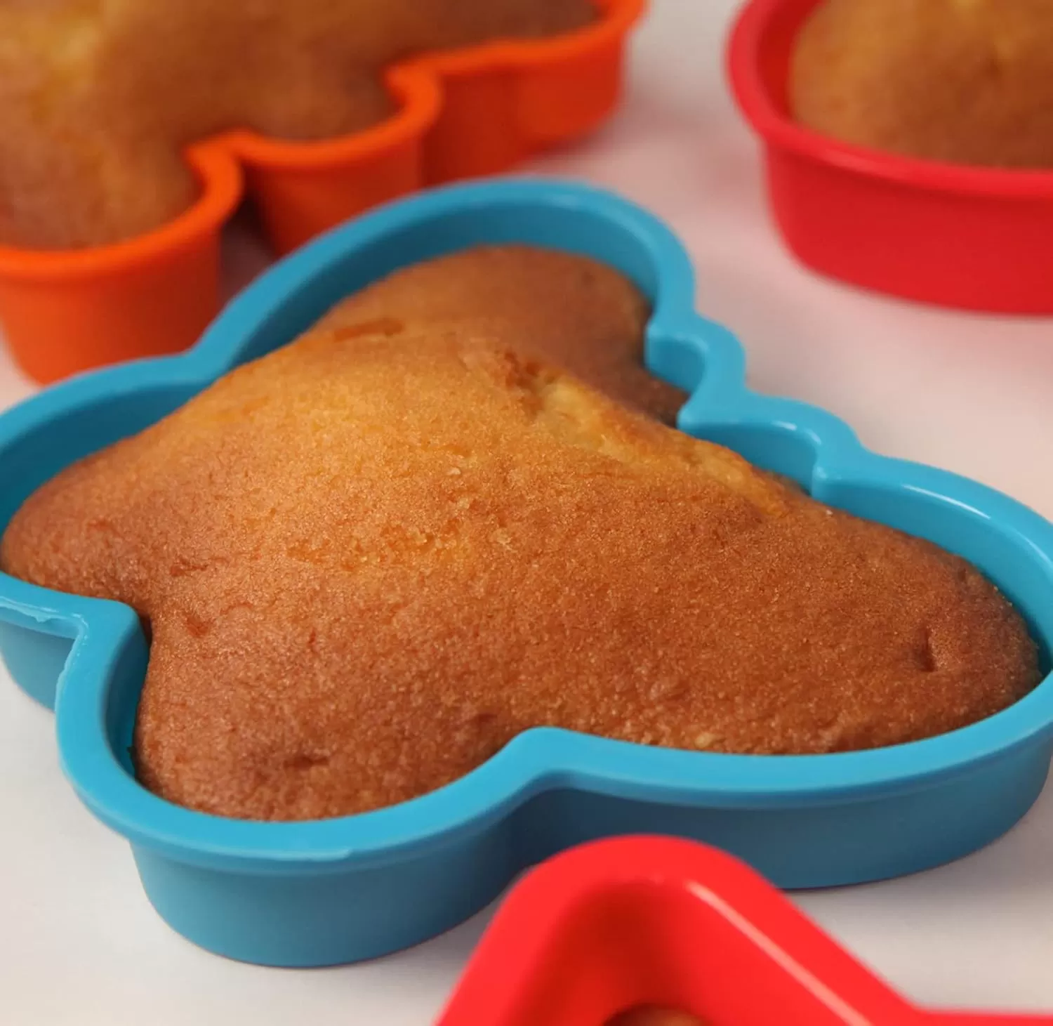 imageNuWave Lovenware Little Bakers Kit Mini Baking Set for Young Aspiring Chefs 9 Silicone NonStick Baking Molds 4 Silicone Tools Little Bakers Recipe Book Convenient Carry Case for Easy Storage