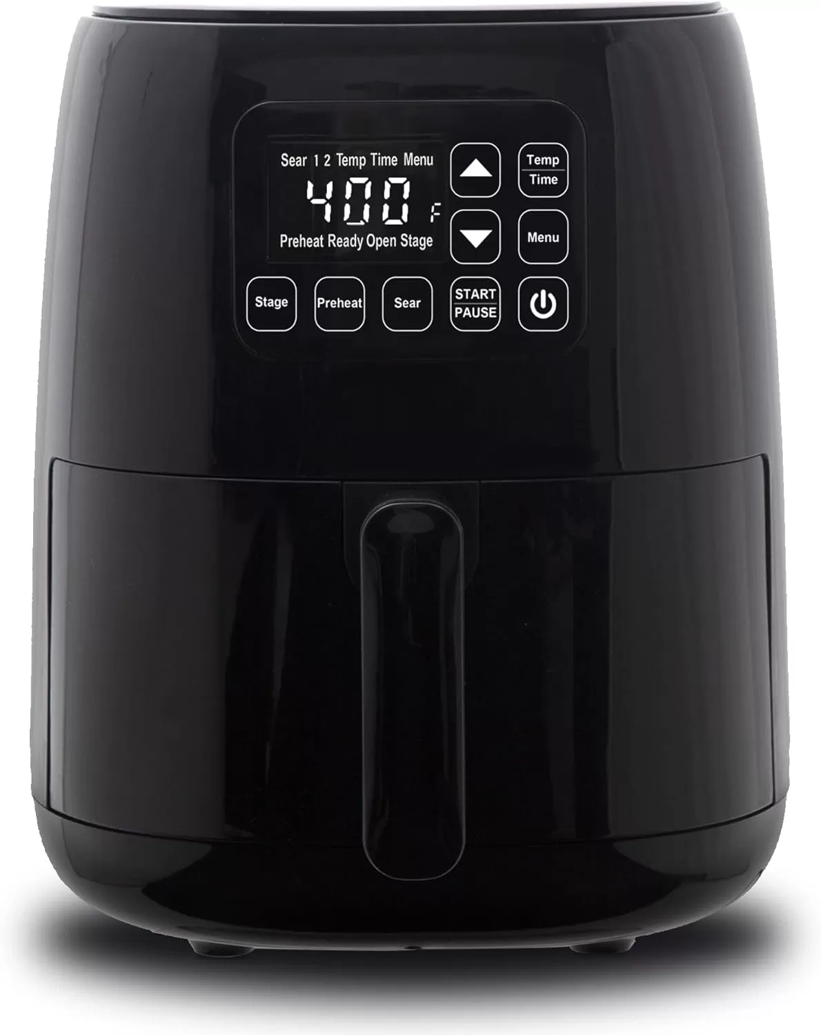 imageNuwave Brio 26Qt Air Fryer Touch Screen Digital Controls ampamp Easy to Read Display 50F400F Temperature Controls in 5 Increments Linear Thermal Linear T Technology BuiltIn Safety Features