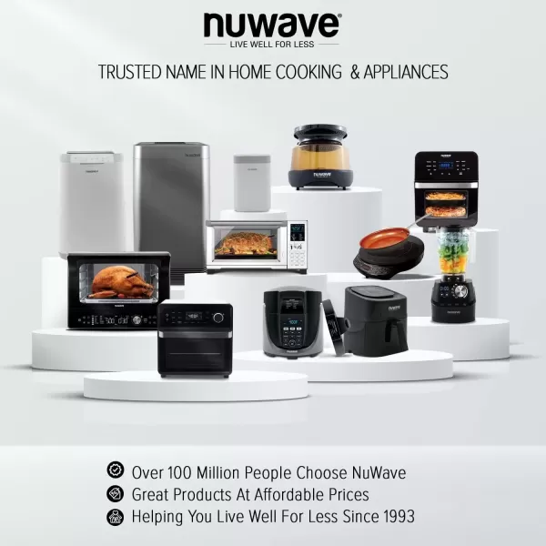 imageNuwave Portable Blender for Shakes and Smoothies OntheGO Personal Blender with USBC Rechargeable 6PieceBlade for Crushing Ice BPA Free 18 Oz Tritan Jar for Travel Office and Sports