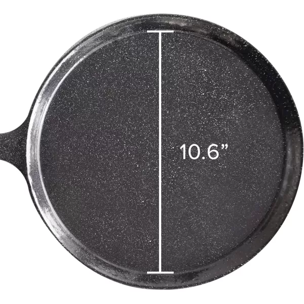 imageNuwave Cast Iron 106 Griddle Pan Porcelain Enamel Coating NonStick ampamp EasytoClean Safe for Oven Stovetop BBQ Fire ampamp Smoker InductionReady Resistant to Stains ampamp Scratches