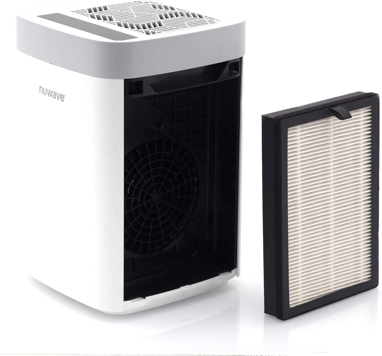 imageNuwave Replacement HEPACarbon Filter 2Pack for NuWave OxyPure Portable Air Purifier for Large Room and HomeFilter