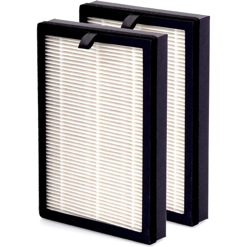 imageNuwave Replacement HEPACarbon Filter 2Pack for NuWave OxyPure Portable Air Purifier for Large Room and HomeFilter