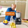 imageNuWave Moxie Commercial Blender Vacuum Smoothie Blender with 25HP Motor Professional Grade SelfCleaning  6 presets ampamp 10 Speed Settings for Shakes Smoothies Nut Butters Crushed IceBlack Grey