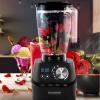 imageNuWave Moxie Commercial Blender Vacuum Smoothie Blender with 25HP Motor Professional Grade SelfCleaning  6 presets ampamp 10 Speed Settings for Shakes Smoothies Nut Butters Crushed IceBlack Grey