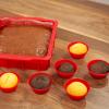 imageNuWave Silicone Baking Kit with 8x8inch Baking Pan ampamp Reusable Cupcake Liners Red 7pc