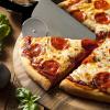 imageNuwave 2pc Pizza Kit 10 Stainless Steel Pizza Peel Stainless Steel Pizza CutterServer Combo Great for Thin and Thick Pizza baking homemade pizza bread