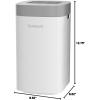 imageNuwave Air Purifiers for Home Bedroom Up to 1361 Sq Ft Portable Air Purifier with Air Quality Sensor H13 True HEPA ampamp Carbon Filter Captures Pet Hair Allergies Dust Smoke18dB Energy Star Certified